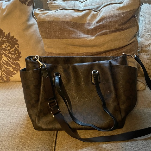 Authentic Coach diaper bag - Picture 2 of 6